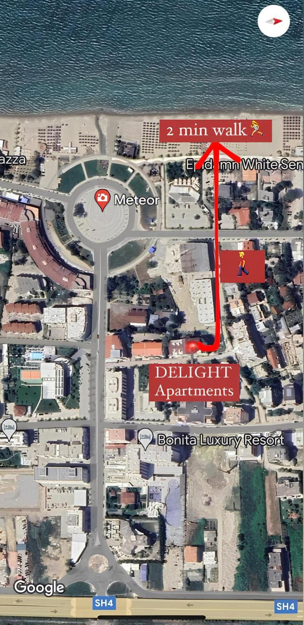Delight Apartments Голем Экстерьер фото